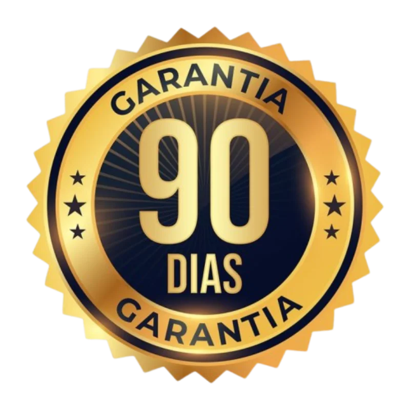 Selo de garantia de 90 dias